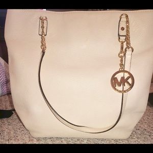 White Michael Kors shoulder bag